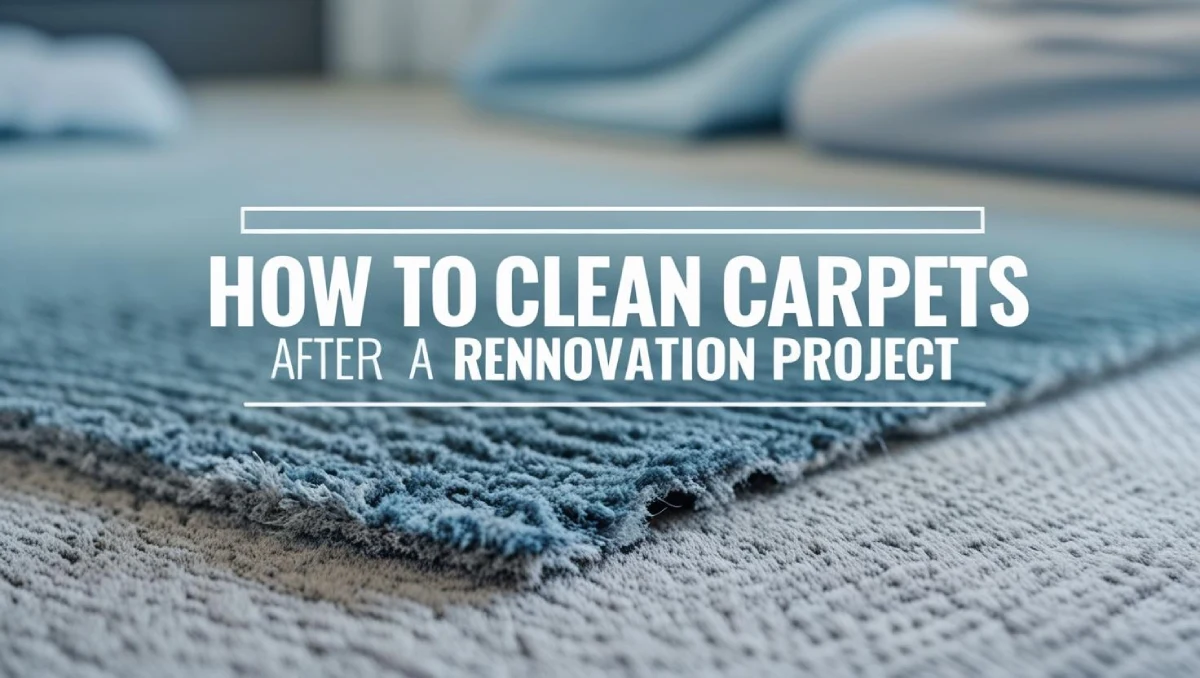 Clean Carpets After a Renovation
